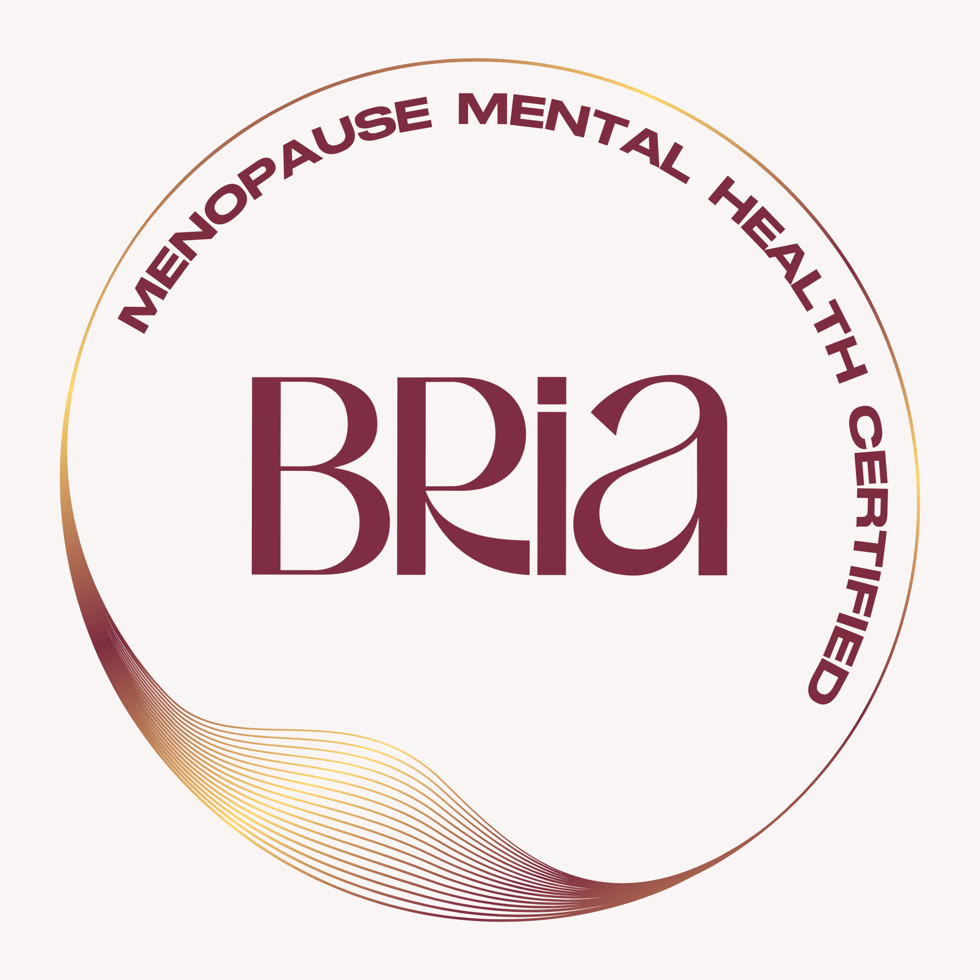 Menopause Mental Health Certified badge